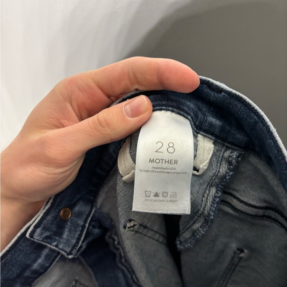 Mother The Hustler High Waist Ankle Flare Jeans Size 28 - Picture 5 of 6